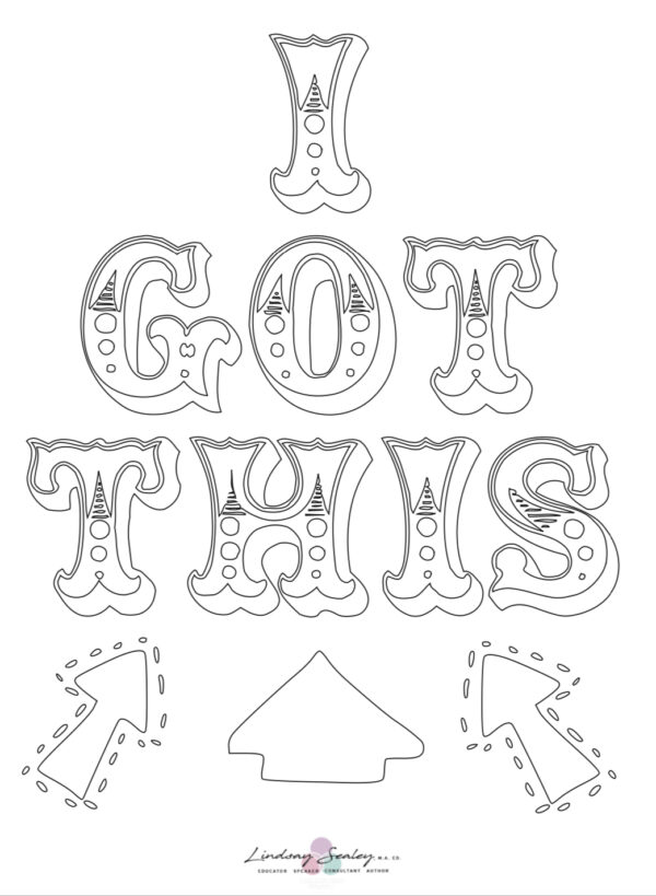 Growing Strong Girls Colouring Book - Image 2