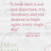Fresh Starts - A 5-Day Guide to a Healthier and More Whole YOU! - Image 4
